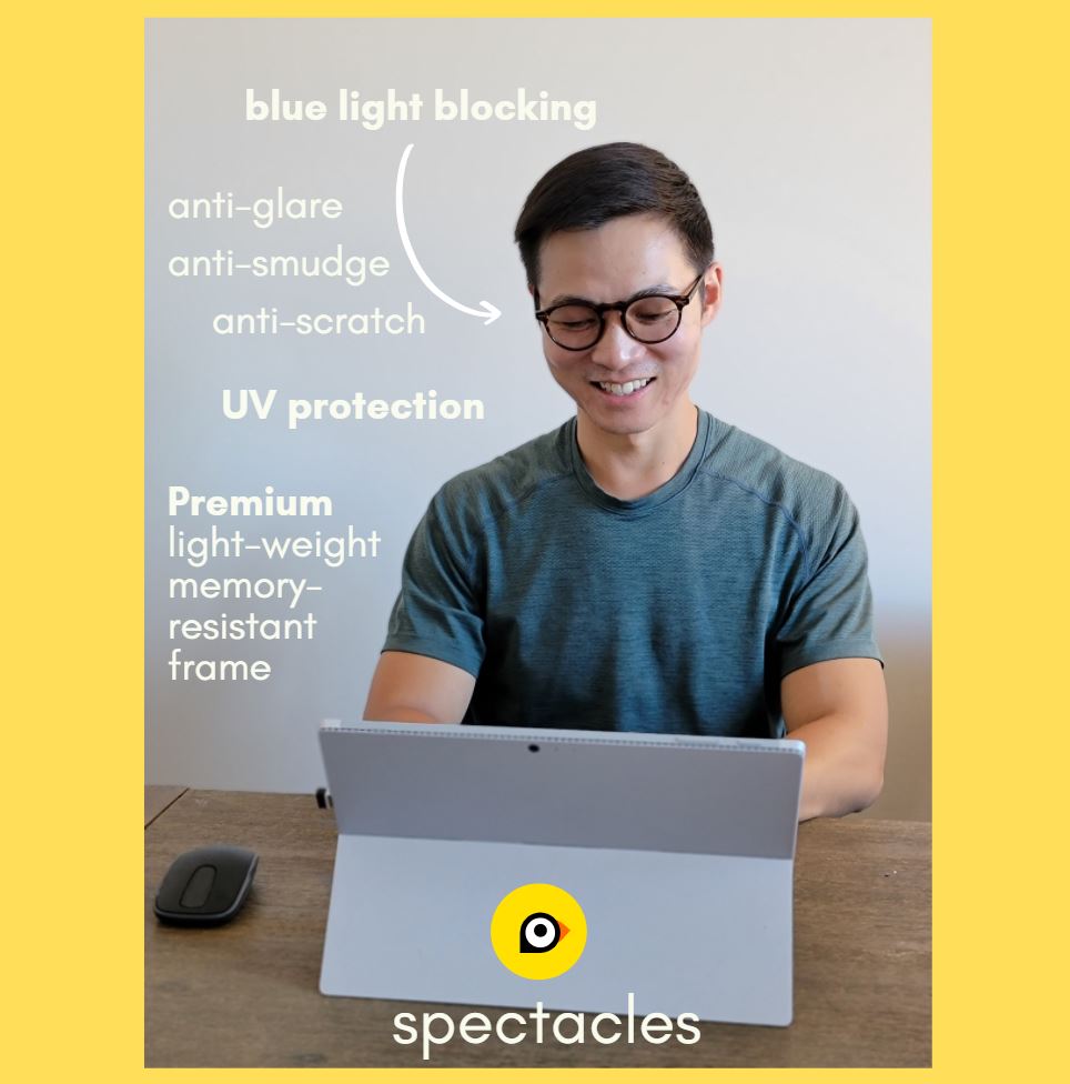 Uv light outlet blocking glasses