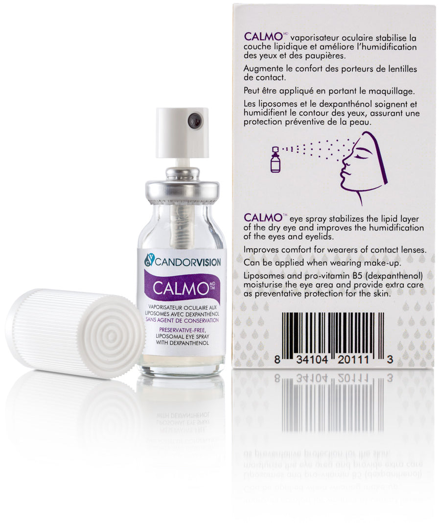 CALMO®   Preservative-free Eye Spray for Dry Eyes & Eyelids