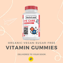 Load image into Gallery viewer, Vegan Eye Care Vitamin Gummies
