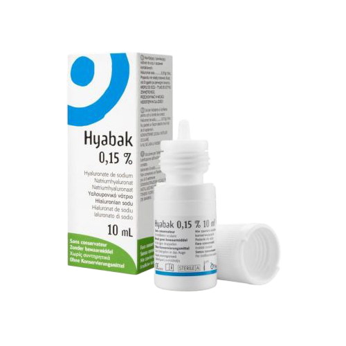 Hyabak 0,15% Hydrating and Lubricant Hypotonic Solution SweetCare United  States