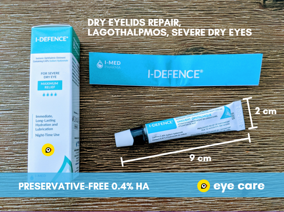 I-DEFENSE® Eye Ointment for Dry Eyes & Eyelids