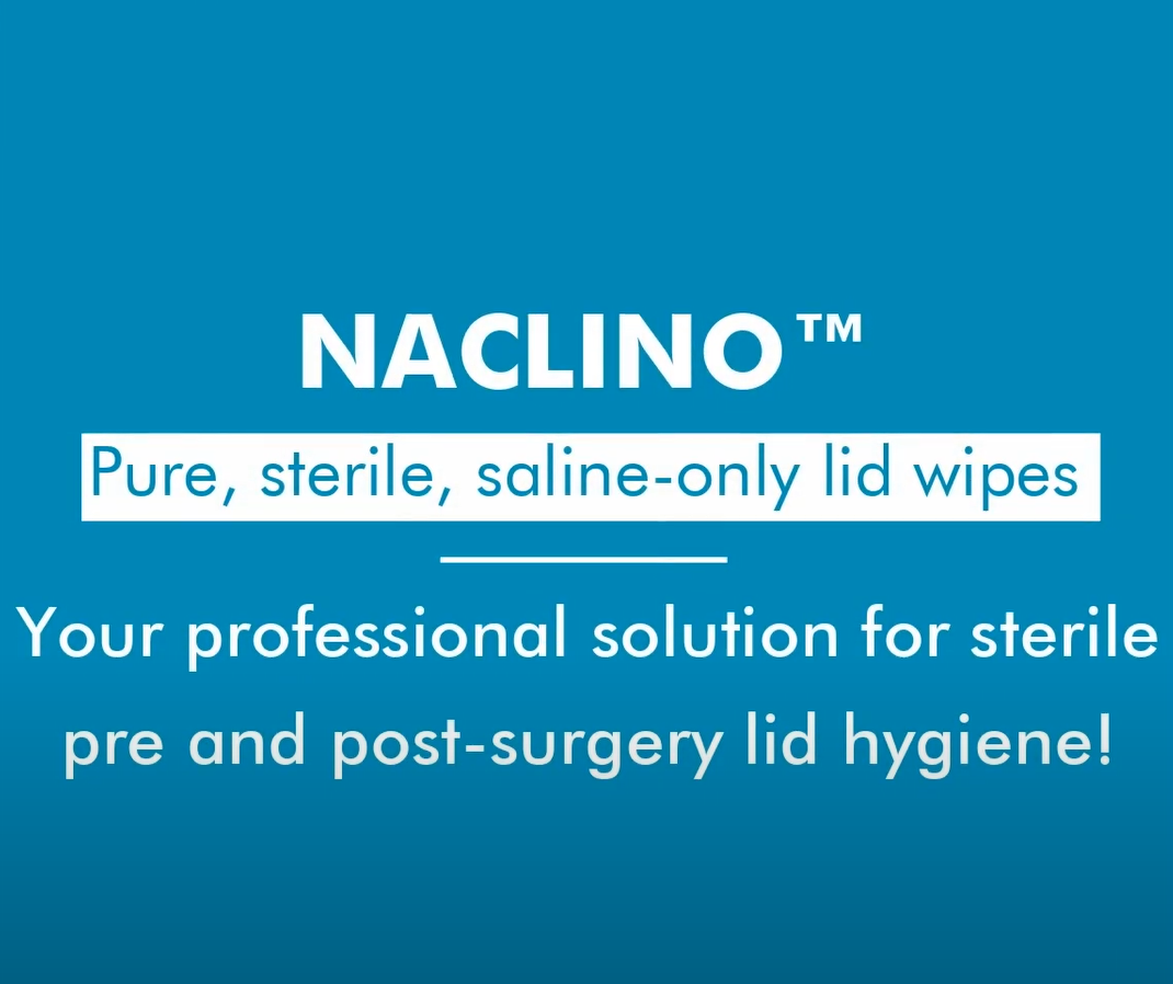 NACLINO™ Preservative-Free Daily Eye Lid Wipes (1 Box)