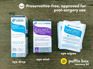 RECOVERY KIT ® Preservative-Free eye drops for eye surgery